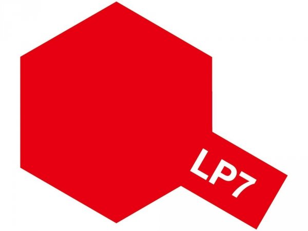 Tamiya 82107 LP-7 Pure Red 10 ml