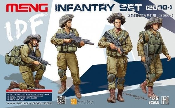 Meng HS-004 Idf Infantry Set