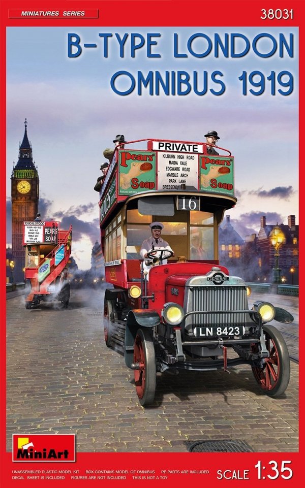 Mini Art 38031 B-Type London Omnibus 1919 1/35