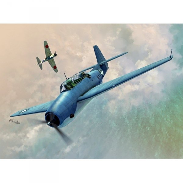 Sword 72136 Grumman TBF-1 Avenger Over Midway &amp; Guadalcanal 1/72