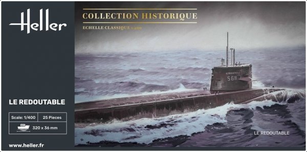 Heller 81075 Redoutable 1/400  S-40