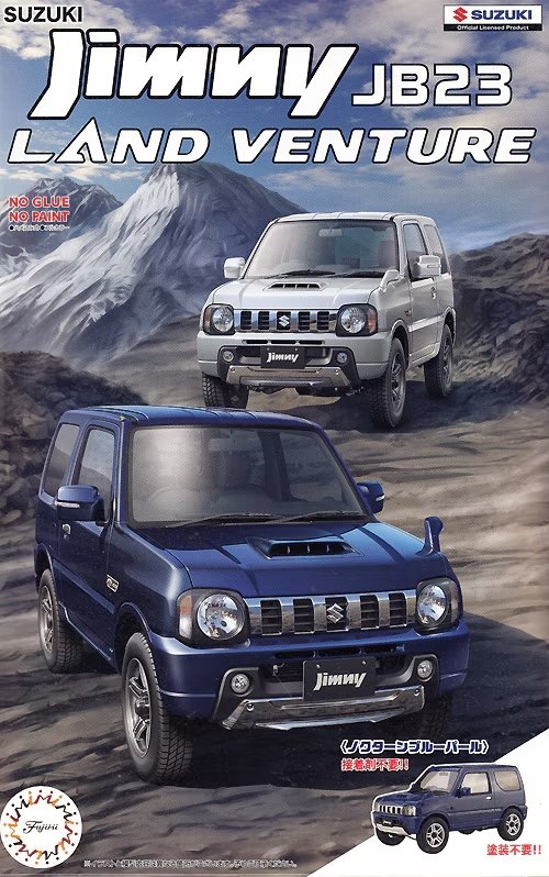 Fujimi 066325 1/24 C-NX-15 Jimny JB23 (Rand Venture/Nocturne Blue Pearl)