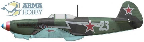 Arma Hobby 70029 Jak-1b Allied Fighter 1/72