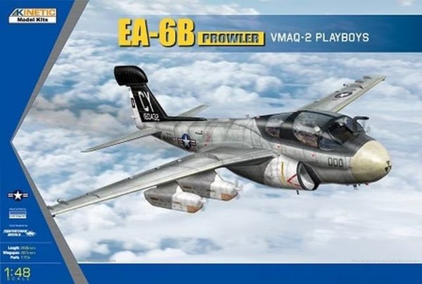 Kinetic 48112 EA-6B VMQ-2 &quot;Playboy&quot; 1/48