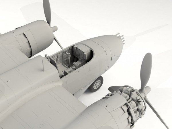 ICM 48285 A-26B Invader Pacific War Theater, WWII American Bomber