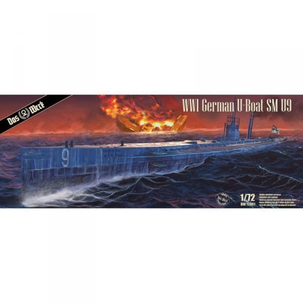 Das Werk DW72001 WWI German U-Boat SM U9