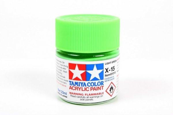 Tamiya 81015 X-15 Light Green 23ml