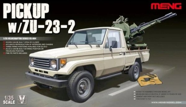 Meng VS-004 Pick Up W/Zu-23-2 1/35