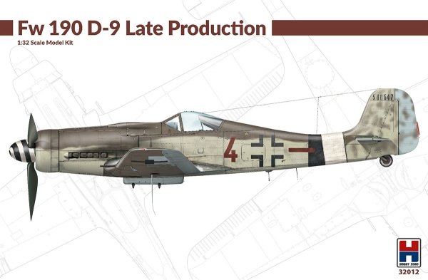 Hobby 2000 32012 Fw 190 D-9 Late Production 1/32