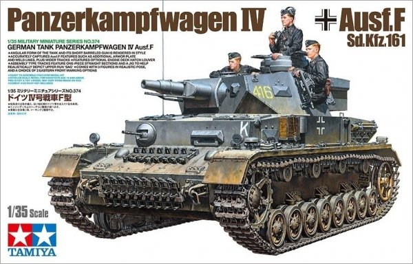 Tamiya 35374 1/35 German Panzerkampfwagen IV Ausf.F