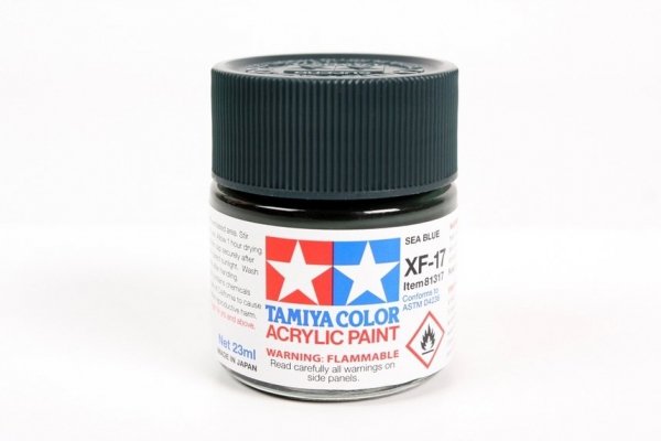 Tamiya 81317 XF-17 Sea Blue 23 ml