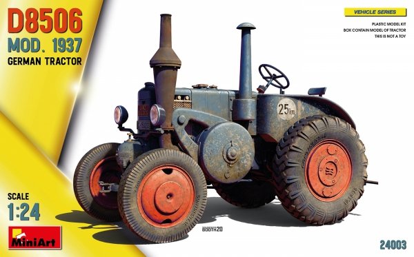 Mini Art 24003 D8506 Mod. 1937 German Tractor 1/24