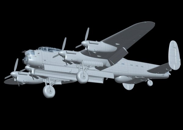 HK Models 01E012 1/32 Avro Lancaster B Mk.I / Mk.III / Dambuster 3 in 1