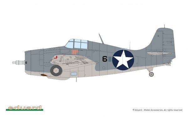 Eduard 84204 F4F-4 Wildcat Late Weekend Edition 1/48
