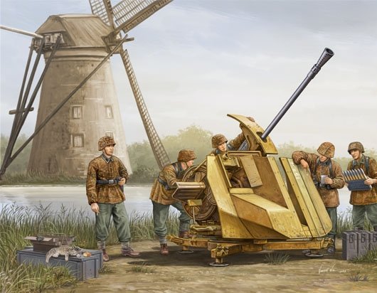 Trumpeter 02311 Flak 43 3,7 Cm Aa G