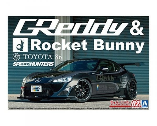 Aoshima 06187 1/24 TC#2 ZN6 Toyota 86 &#039;12 GReddy&Rocket Bunny Volk Racing Ver. (Toyota)