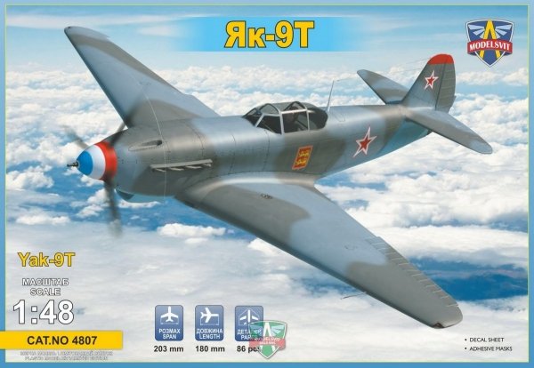 Model Svit 4807 Yak-9T