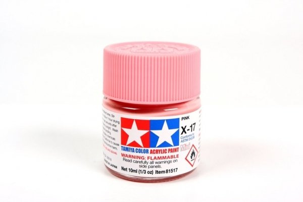 Tamiya 81517 Acrylic Mini X-17 Pink 10ml