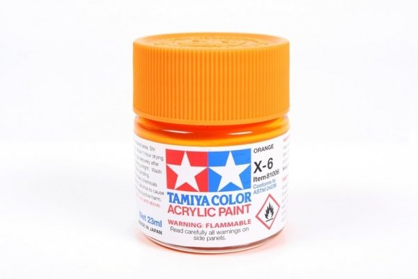 Tamiya 81006 X-6 Orange 23ml