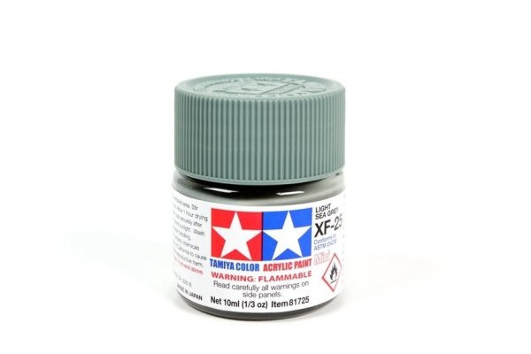 Tamiya 81725 Acrylic Mini XF-25 Light Sea Grey 10ml