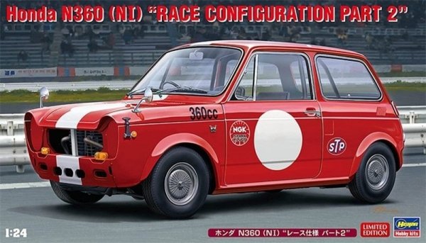 Hasegawa 20513 Honda N360 (NI) "Race Configuration Part 2" 1/24