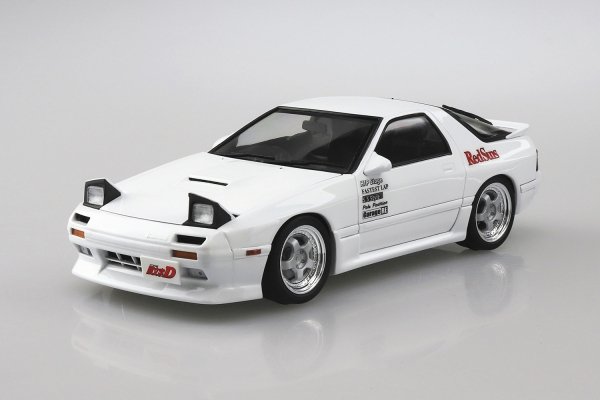 Aoshima 05958 1/24 Initial D#3 TAKAHASHI RYOSUKE FC3S RX-7