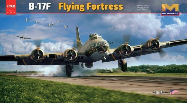 HK Models 01E029 1/32 B-17F flying fortress F version