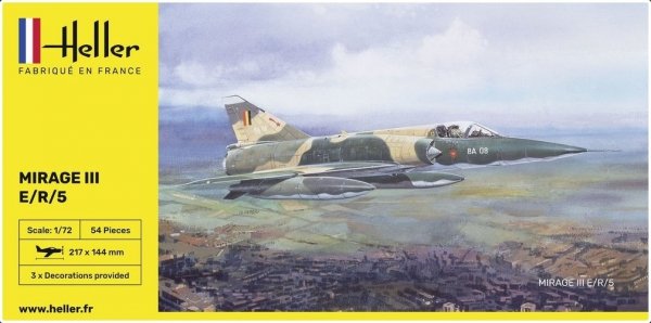 Heller 80323 Mirage IIIe 1/72  S-40