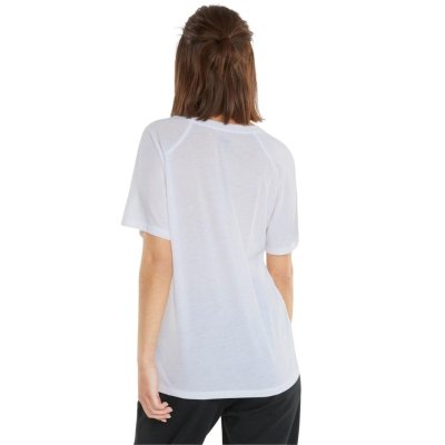 Koszulka damska Puma Evostripe Tee biała 589143 02 rozmiar:XS