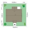 Projekt domu Perełka pow.netto 67,83 m2