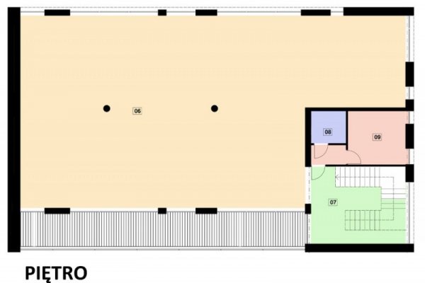 Projekt biurowca PS-SB-290-20V2 pow. 563,19 m2