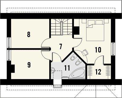 Projekt domu BONSAI