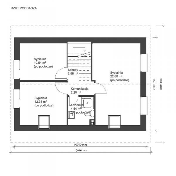 Projekt domu pasywnego LIGHT - Dom Amerigo