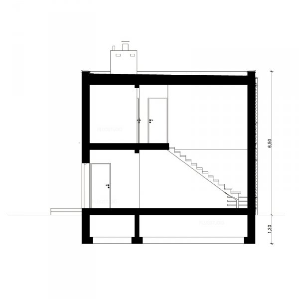 Projekt nowoczesnego domu energooszczędnego NF40-2xMN-30-20-V2 pow. 129,38 m2