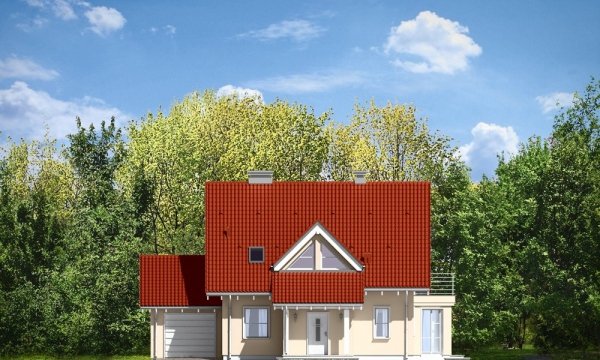 Projekt domu Orlik pow.netto 131.92 m2