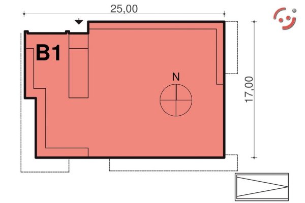 Projekt budynku wielorodzinnego PS-W-B1