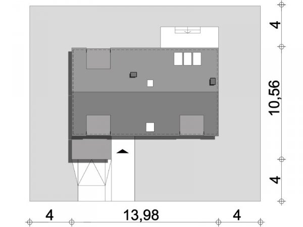 Projekt domu Casablanca