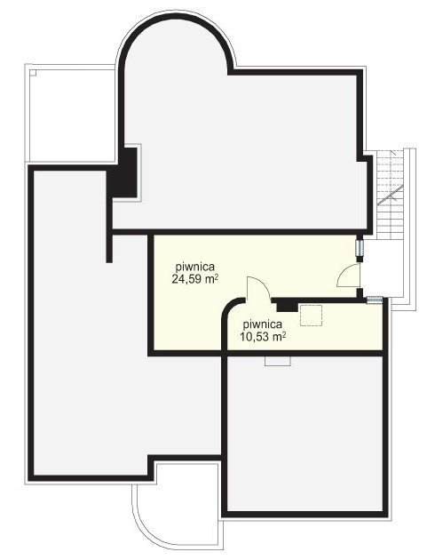 Projekt domu Gabriela pow.netto 321,79 m2