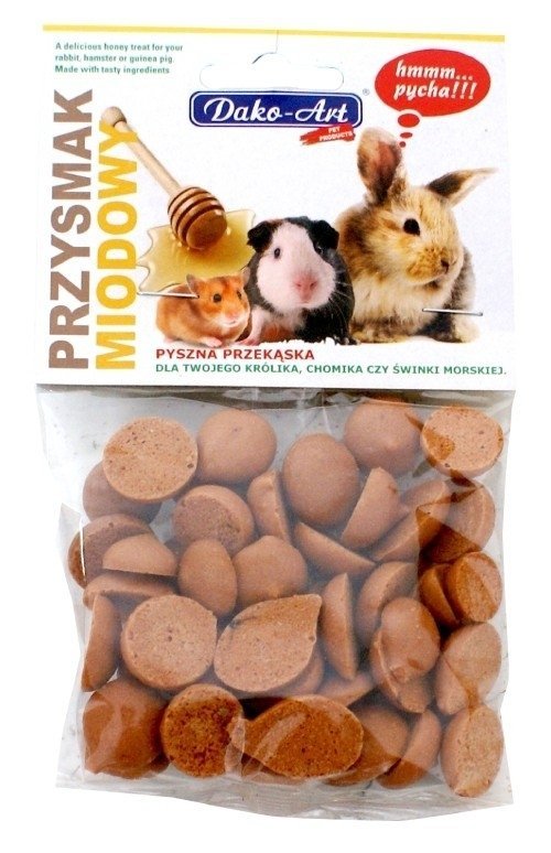 Dako-art Przysmak Miodowy zawieszka 40g smakołyk dla gryzoni