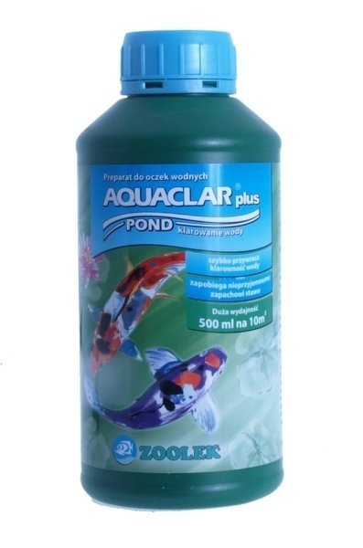 Zoolek pond AQUACLAR butelka500ml &quot;B&quot; klarowanie wody w oczkach wodnych