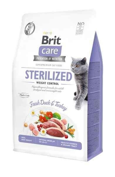 Brit Care Sterilized Weight Control 7kg dla Kotów Sterylizowanych i z Nadwagą