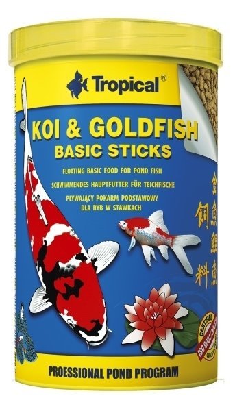 Tropical Koi&amp;Goldfish Basic Sticks 1l