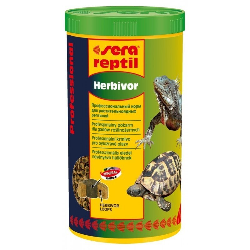 sera Reptil Professional Herbivor Nature puszka 1000ml pokarm dla Gadów roślinożernych