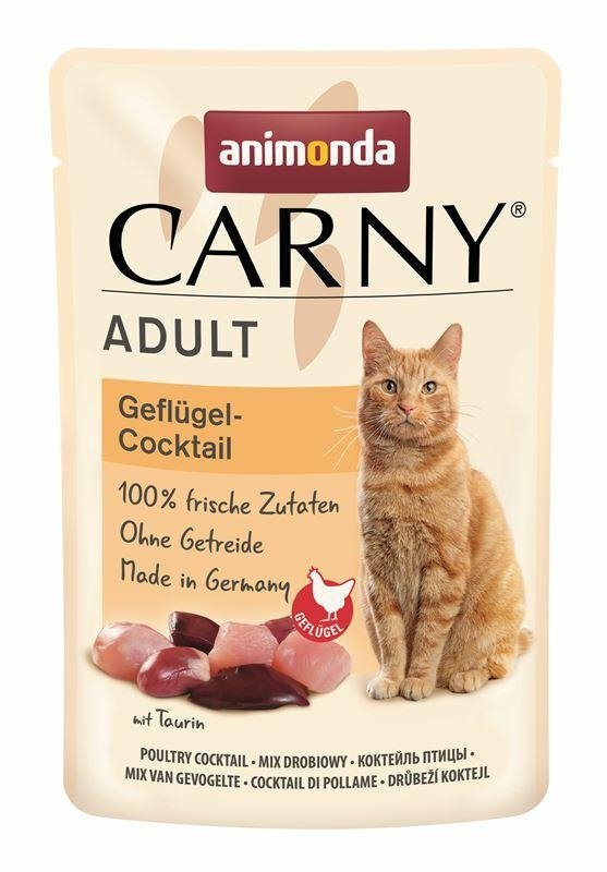Animonda Carny koktajl Drobiowy 85g saszetka Mokra karma dla Kotów