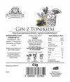 Baza do drinków i bezalkoholowych koktajli GIN Z TONIKIEM box 6kg