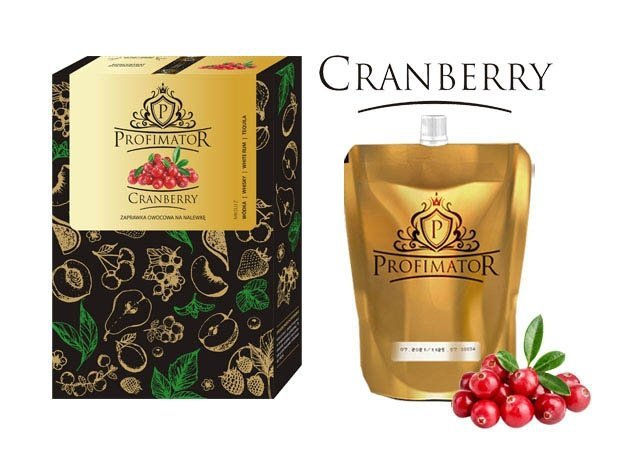 Bezalkoholowy koncentrat do przygotowywania napojów alkoholowych ŻURAWINA box 9x300ml