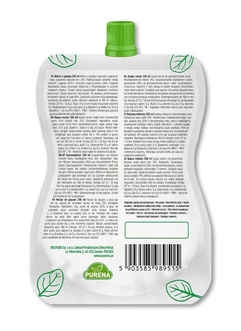 Nektar z guawy 250ml x 10sztuk