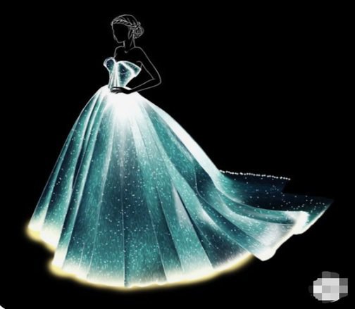 Diamentowa mozaika księżniczka światła NO-1007348
