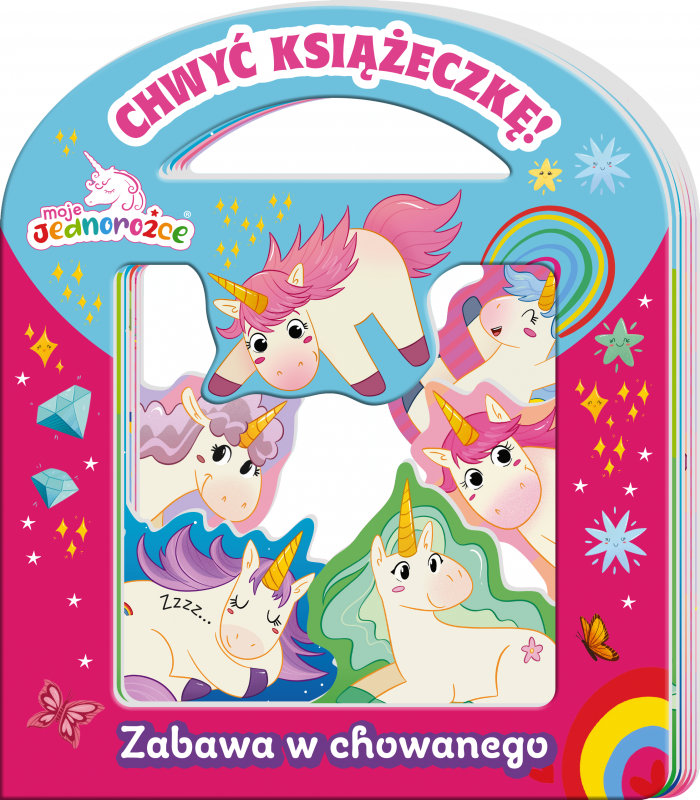Zabawa w chowanego. Moje jednorożce. Chwyć Książeczkę