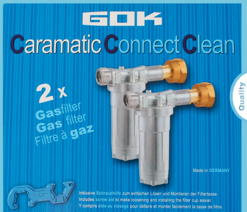 Filtr gazowy GOK Caramatic ConnectClean
